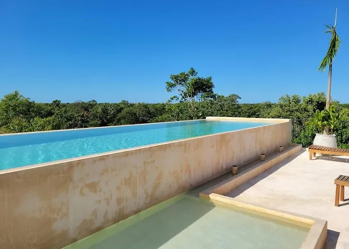 Little Oasis With Private Pool In The Jungle Apartment Chemuyil