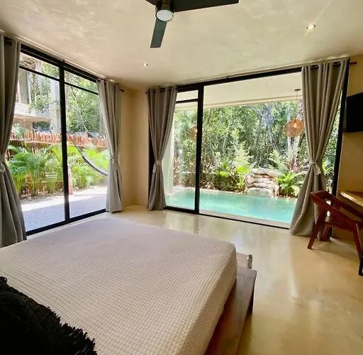 Little Oasis With Private Pool In The Jungle Apartment Chemuyil