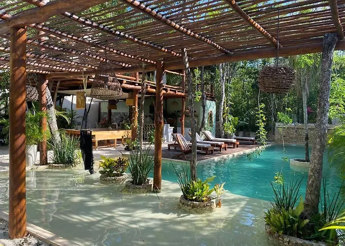 Little Oasis With Private Pool In The Jungle Chemuyil